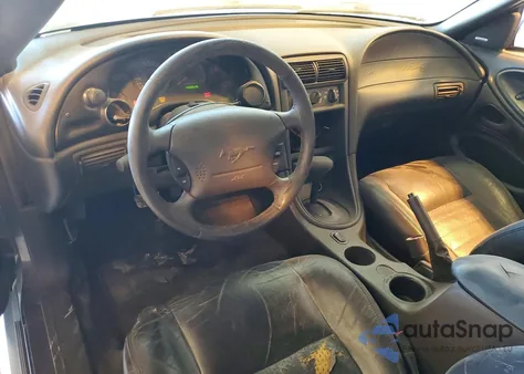 2002 Ford Mustang Gt из США, поврежденный, VIN 1FAFP45X72F164189